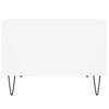 Coffee Table White 60x50x36.5 cm Particleboard