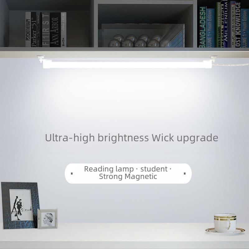 Magnetic LED Desk Lamp with USB Charging for Dorms, College, and Study