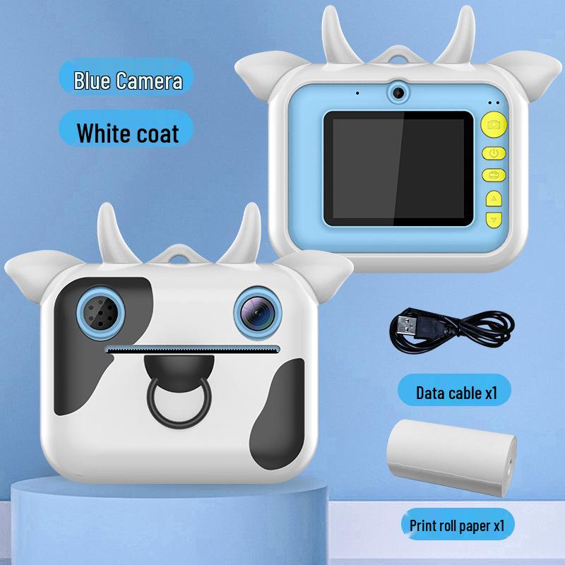 

Детский цифровой фотоаппарат: Мгновенная термопечать, Фото и Видео, Идеальный подарок для мальчиков и девочек.