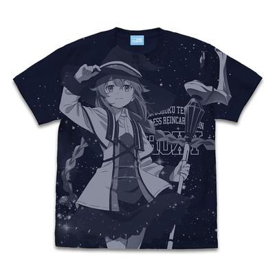 [Official] 2D COSPA Mushoku Tensei II: Jobless Reincarnation - Roxy Migurdia All-Print T-Shirt Navy Medium