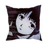 Serial Experiments Lain Pillow Case Square DoubleSided Printing Short Plush Sofa Cushion Cover Bedroom Bedside Pillow