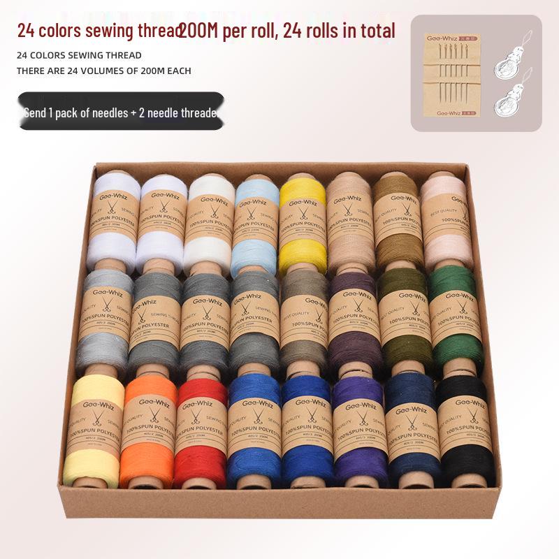 Set de Hilos de Coser Coloridos de Alta Calidad para Coser a Mano y a Máquina