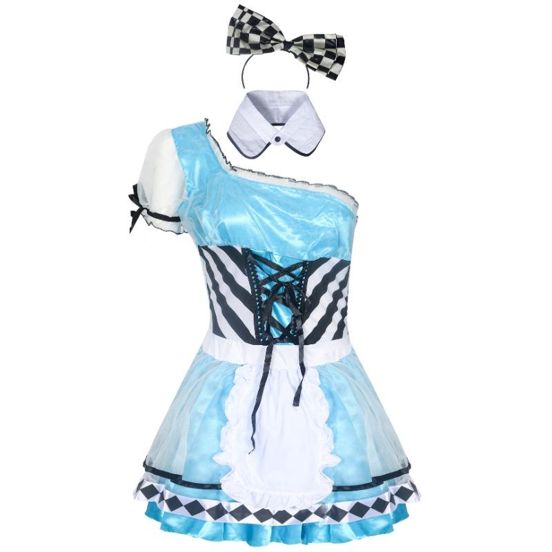 

Сексуальный костюм Минни на Хэллоуин, костюм горничной, костюм горничной, костюм аниме, униформа королевы маскарада Average size