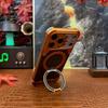 iPhone 14 Pro Max Walnut Wood Case with Magnetic Stand