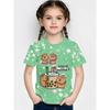 Kids' T-Shirt Animals Boys and Girls Capybara Children's T-Shirt 3D Print Top Loose and Comfortable Gradient Children