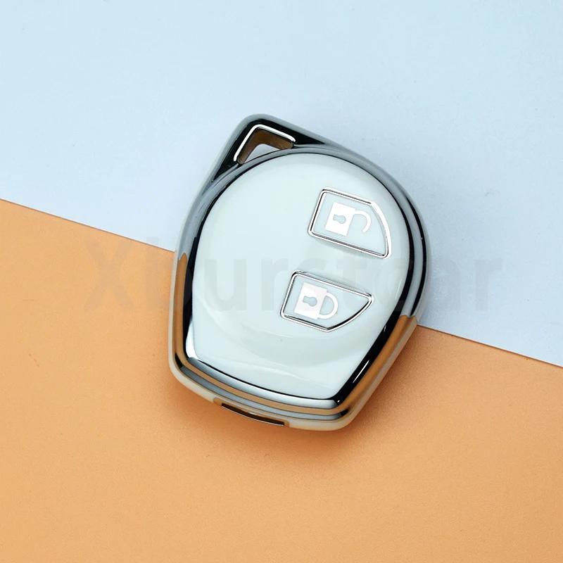 2 Button Tpu Shell For Suzuki Swift Sx4 Liana Aerio Jimny Samurai Amagatarai Grand Vitara Car Key Case Car Remote Key Case Cover