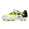 2025 Low-top Children's Football Shoes Boys and Girls Tf Broken Nails Artificial Turf AG Long Nails Leather Foot Training Shoes
