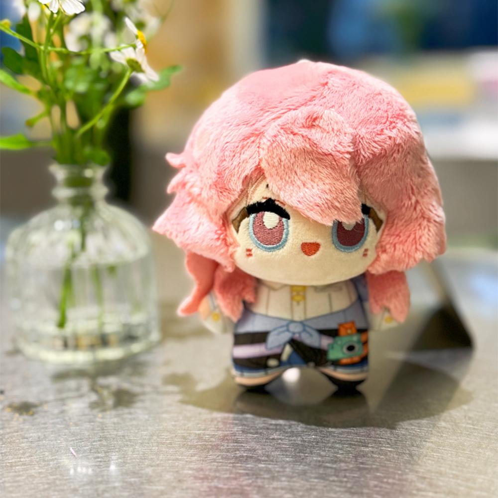 10cm Kawaii Honkai Star Rail March 7th Plüschtier Spiel Peripherie Figur Trailblazer Puppen Niedlicher Plüsch Anhänger Kinder Geburtstagsgeschenke