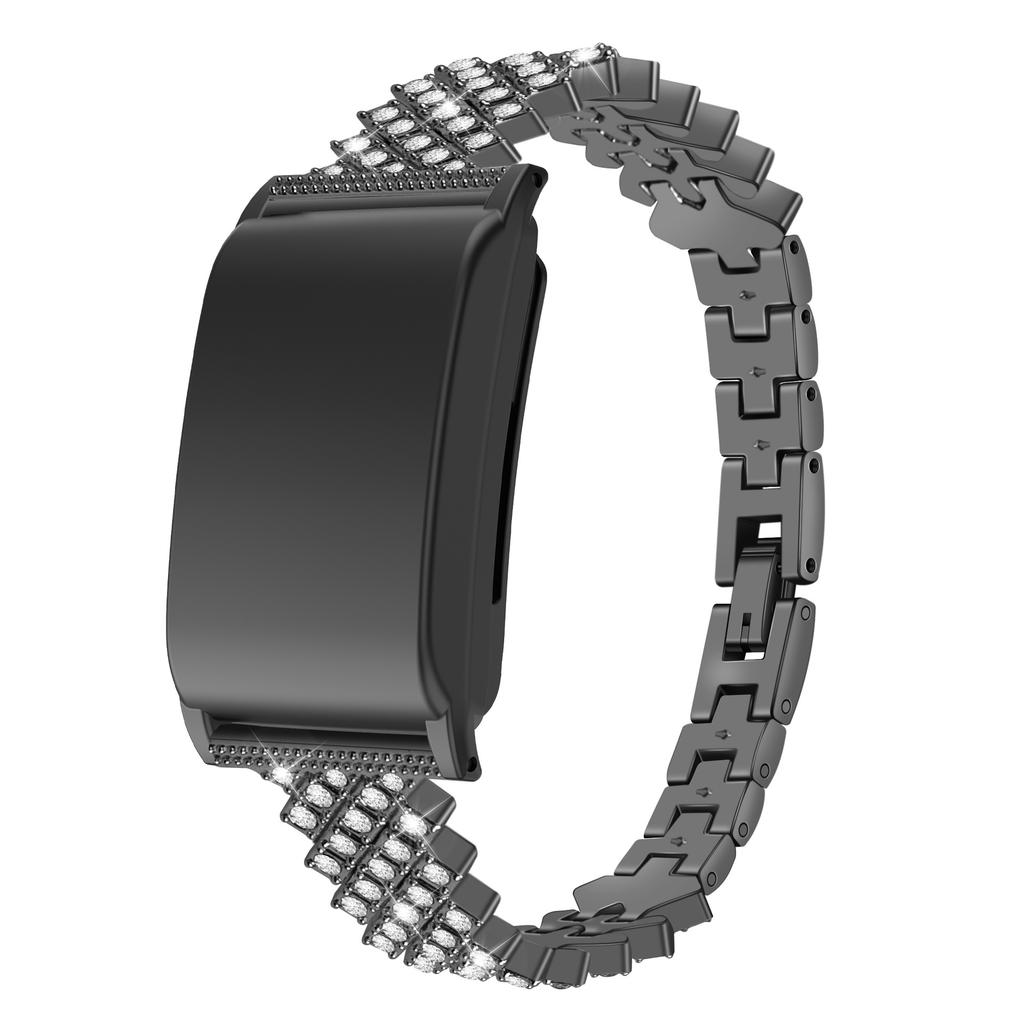 Bling Diamantarmband För Whoop4.0 Lyxigt Rostfritt Stålband För WHOOP Kvinnor Metall Smartklocka Ersättningsarmband Tillbehör