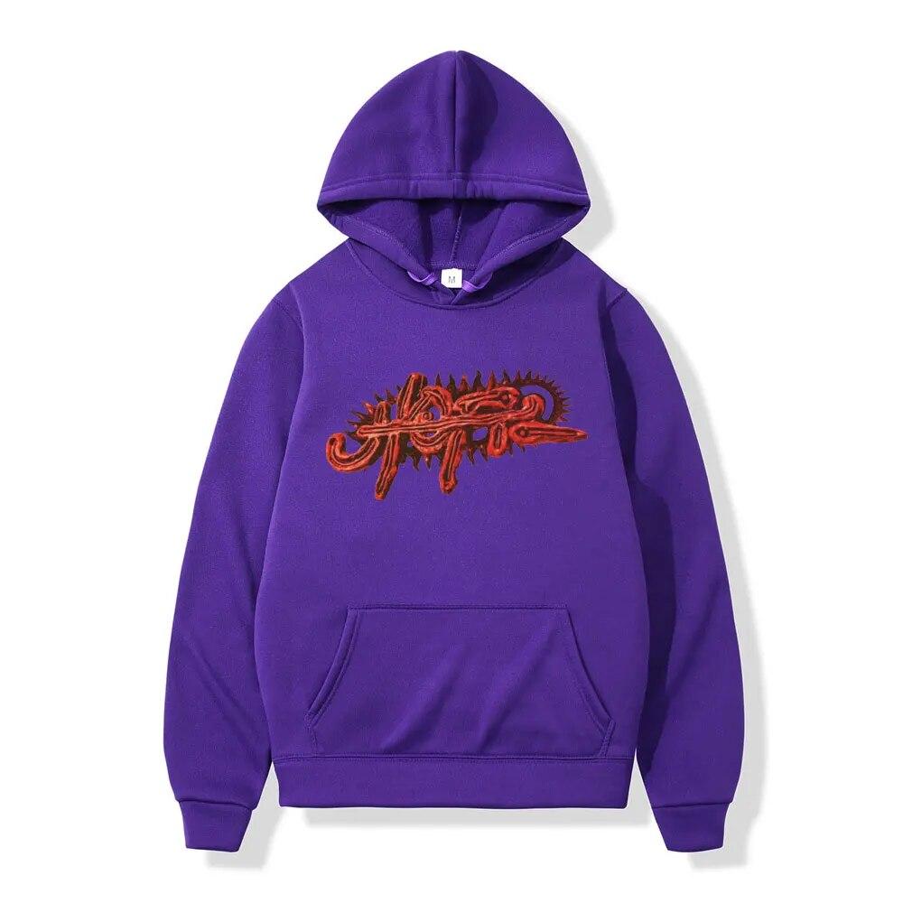 Raper Cactus Jack Utopia bluza z kapturem z nadrukiem unisex kobiety Hip Hop Vintage bluzy z długim rękawem moda codzienna bluza polarowa Streetwear