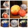 Crystal Ultra-soft Plush Toy Pillow With Planetary Designs Earth, Moon, Mars