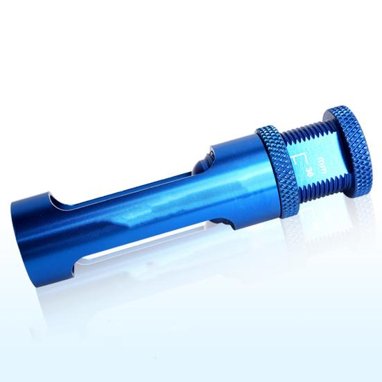 Adjustable Golf Tee Height Setter 20-40mm Aluminum Alloy Tee Height Elevator Tool for Consistent Swings Training Accessories