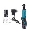 Rechargeable Electric Ratchet Wrench Electric Cordless Right Angle Wrench Kit 2 Lithium-Ion Battery For Car 18V 28V 42V