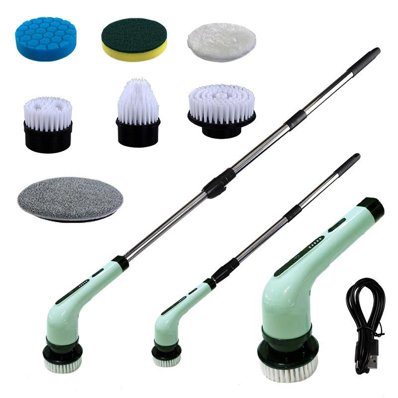 Multi-Function Electric Cleaning Brush for Kitchen, Bathroom & Floor