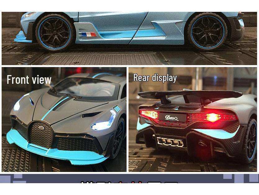 XA3217 Alloy Supercar Model with Sound & Light - Pull Back Metal Toy Car for Boys