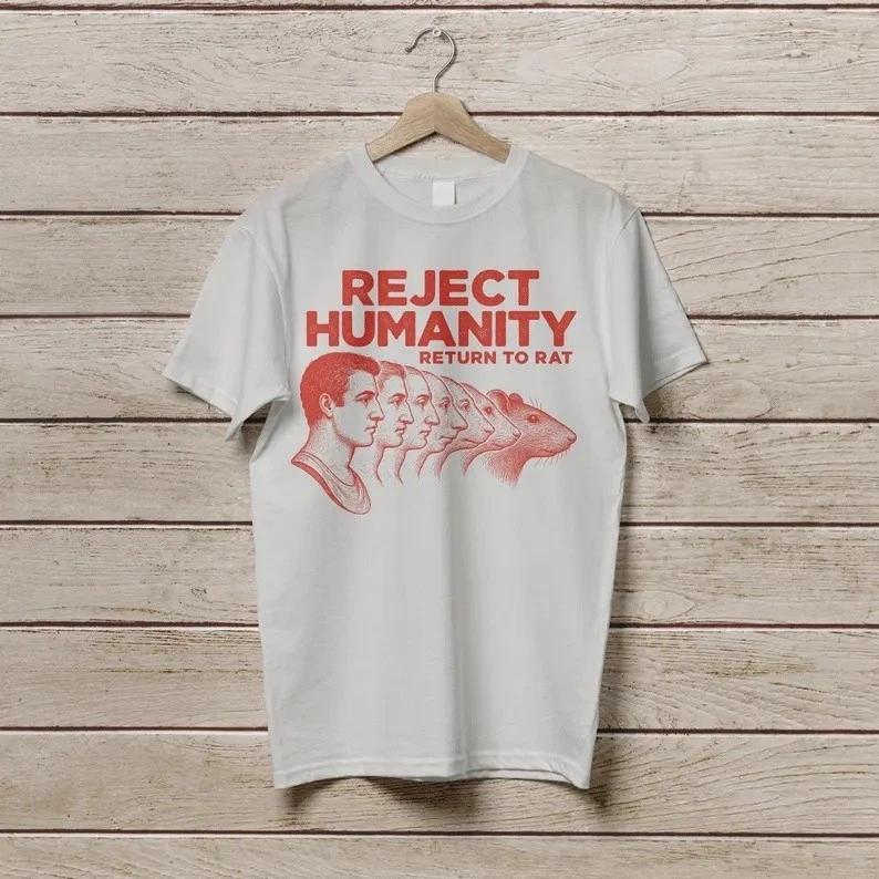 Vintage Reject Humanity Rat Shirt M