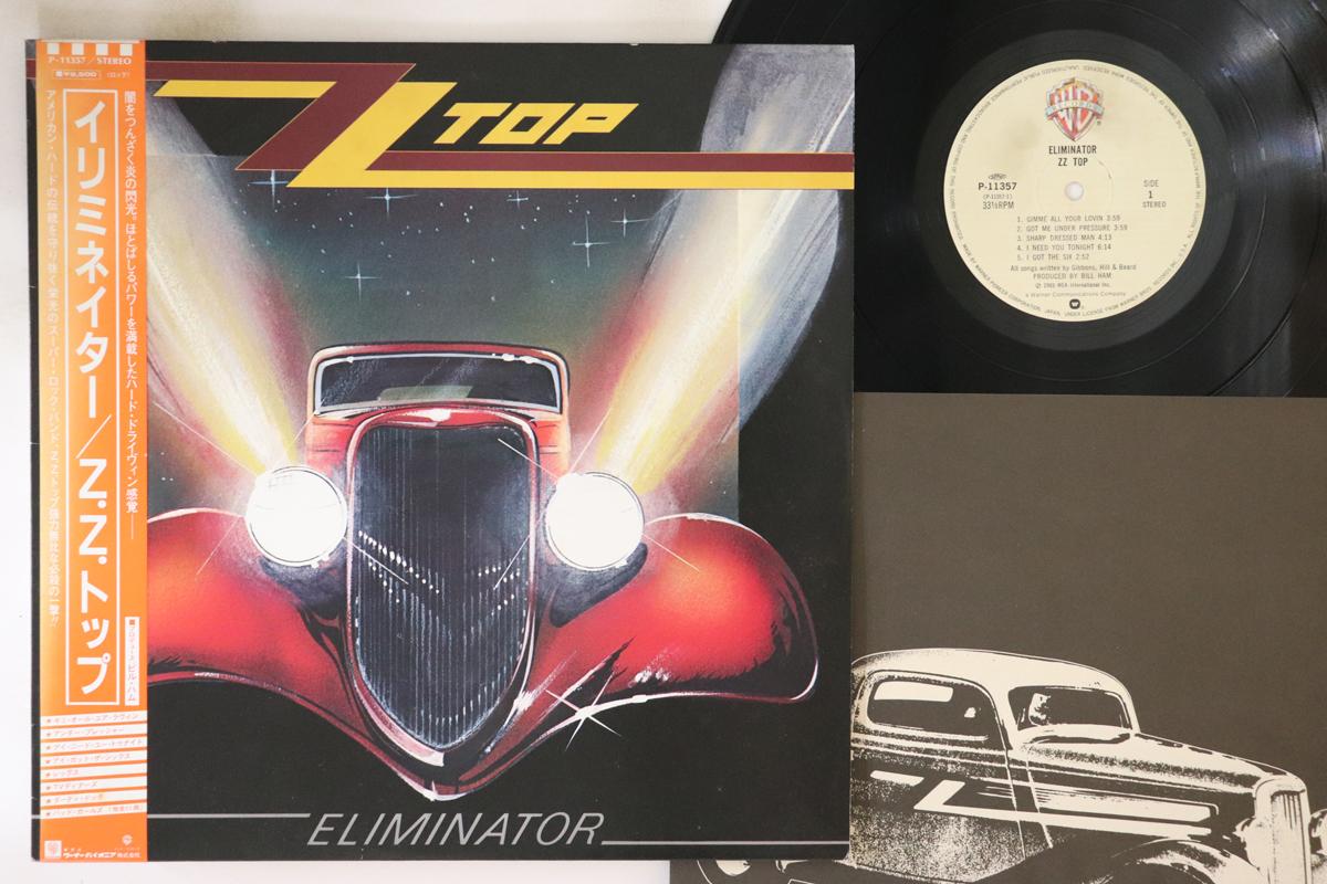 

LP Пластинка ZZ TOP - Eliminator P11357 WARNER BROS 1983 Япония Оби Рок