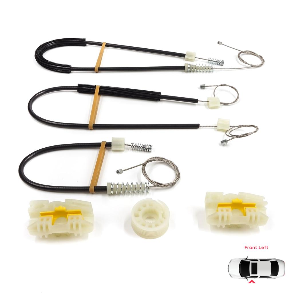 EWR453 Fensterheber Reparatursatz Vorne Linke Tür für Seat Leon MK2 1P 1P1 2005-2012 5-Türer HB 1P0837461A