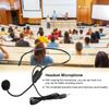 3Pcs 3.5 mm Screw Plug Wired Head Condenser Microphone Headset Mic for Shopping Guide Guider