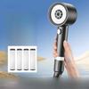 High Pressure Handheld Shower Head 4 Spray Modes with 4 Filter Pads for Shower Room Bathroom