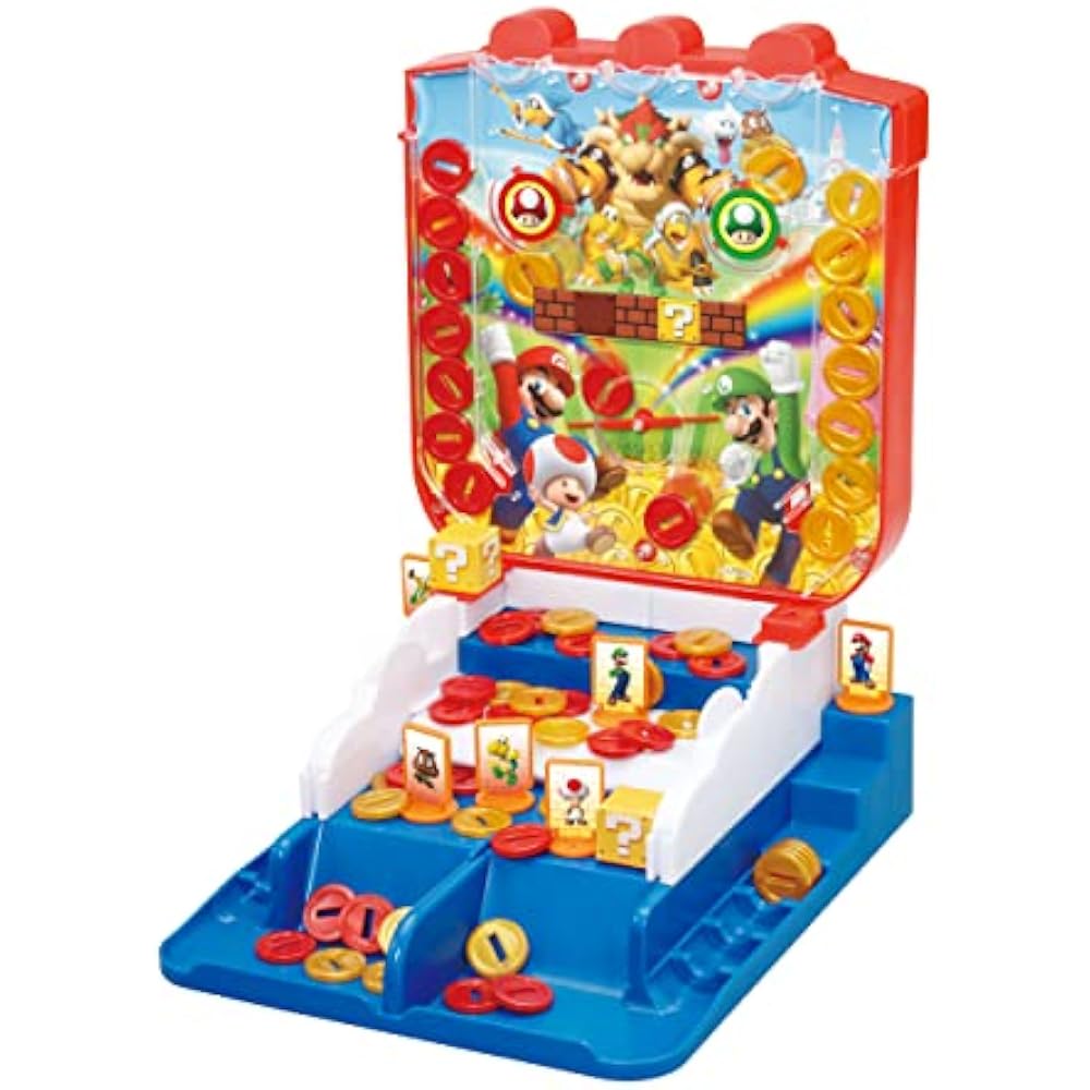 Epoch (EPOCH) Super Mario hits the jackpot! Lucky Coin Game ST Mark Certified Toy Game 4 Years an...