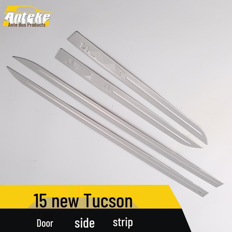 Anti-Scratch Door and Body Trim Strip for 15 New Tucson Models