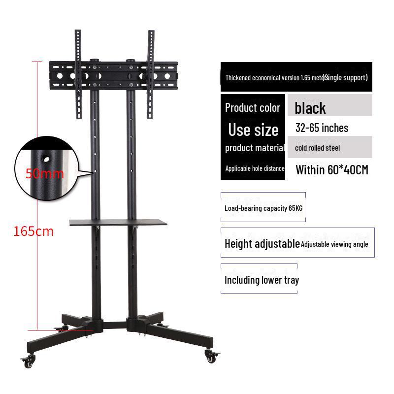 Suport TV LCD cu roți pentru televizoare de 32-65 inch