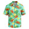 Men's Cuban Collar Shirt Hawaiian Summer Casual