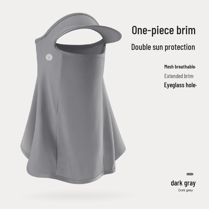 Women's Summer Cycling UV Protection Mask with Eye Corner and Extended Neck Coverage