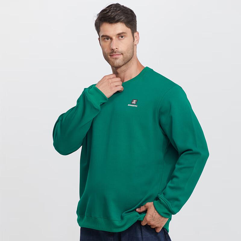 Herren Übergröße Locker Langarm T-Shirt