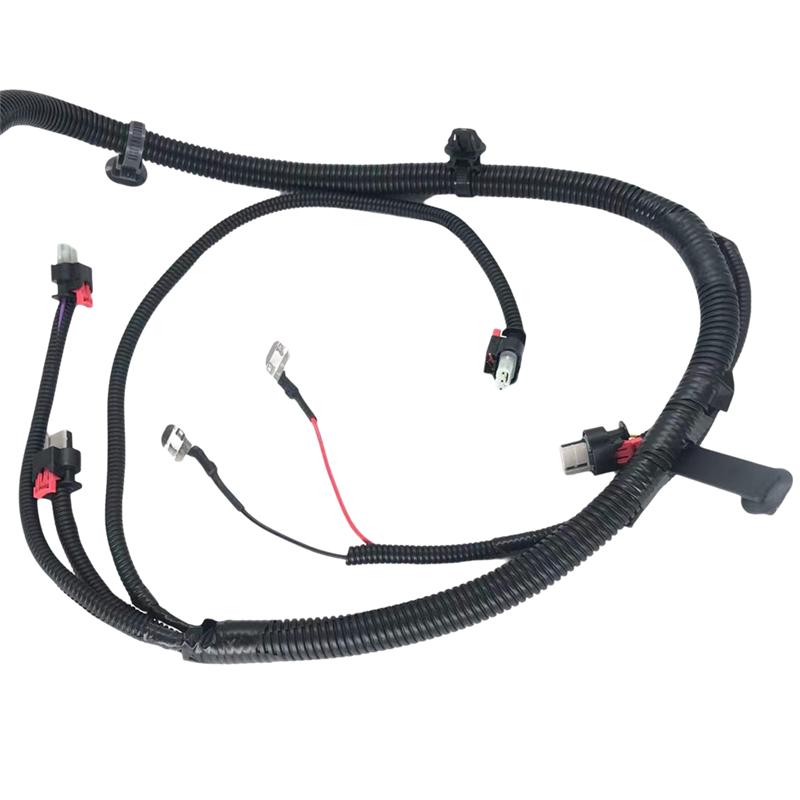 AC54-Car Front Bumper Radar Harness Reverse Wiring With Fog Light Plug 1067958-00-G For Tesla Model 3 2017-2020 106795800G