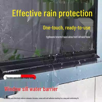 Rainproof Window Sill Water Barrier: Effective Waterstop Strip for Blocking Rainwater and Protecting Window Gaps