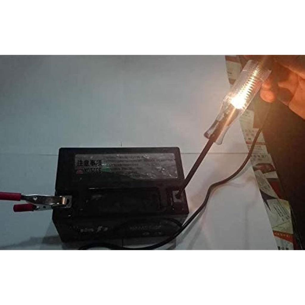 Tester napětí obvodu automobilu pro dlouhý 6V-24V DC systém Sonda Test vodivosti Světlo