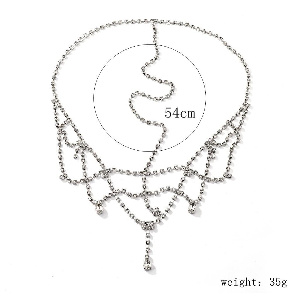 Fashionable Pendant Rhinestone Design Women Headwear Headpiece For Gift Brides