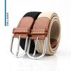 Elastic Woven Women's Canvas Belt, Casual Pin Buckle Women's Belt, Men's Elastic Belt