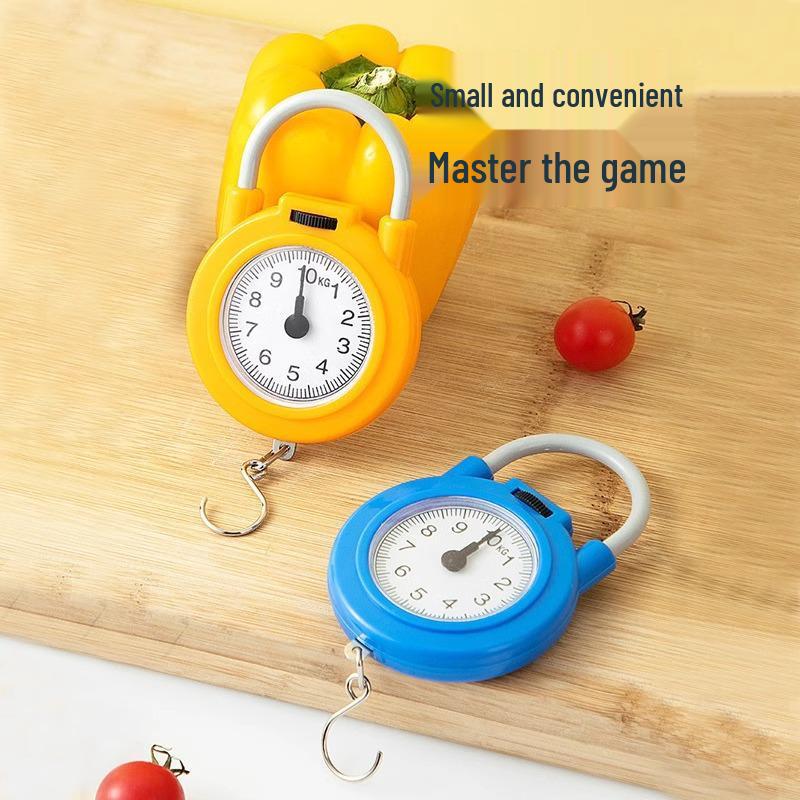 Compact Portable Handheld Electronic Kitchen Scale - Mini Gram Pocket Hook Scale