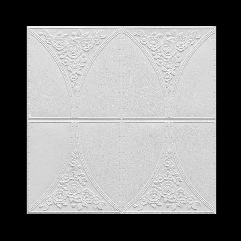 Decorative Waterproof Mildew Proof Moisture-proof Self-adhesive Wallpaper 70cm * 70cm Bedroom and Living Room Wall Stickers