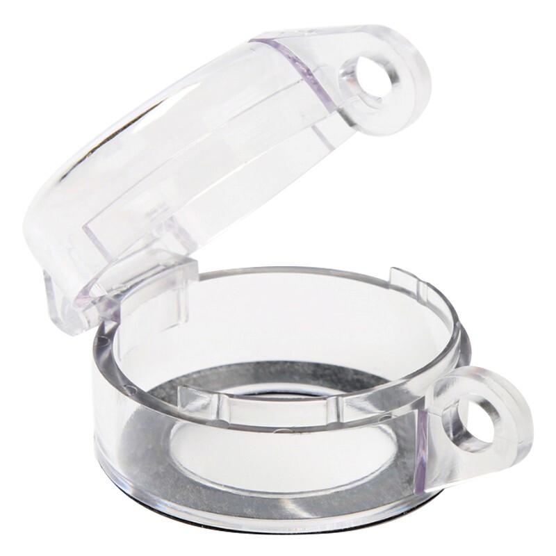 Industrial Emergency Stop Button Transparent Lockout Cover