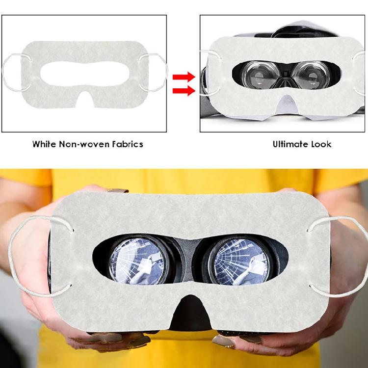 Soft & Breathable VR Eye Mask for Oculus Quest 2 VR Mask Non-Woven Cover