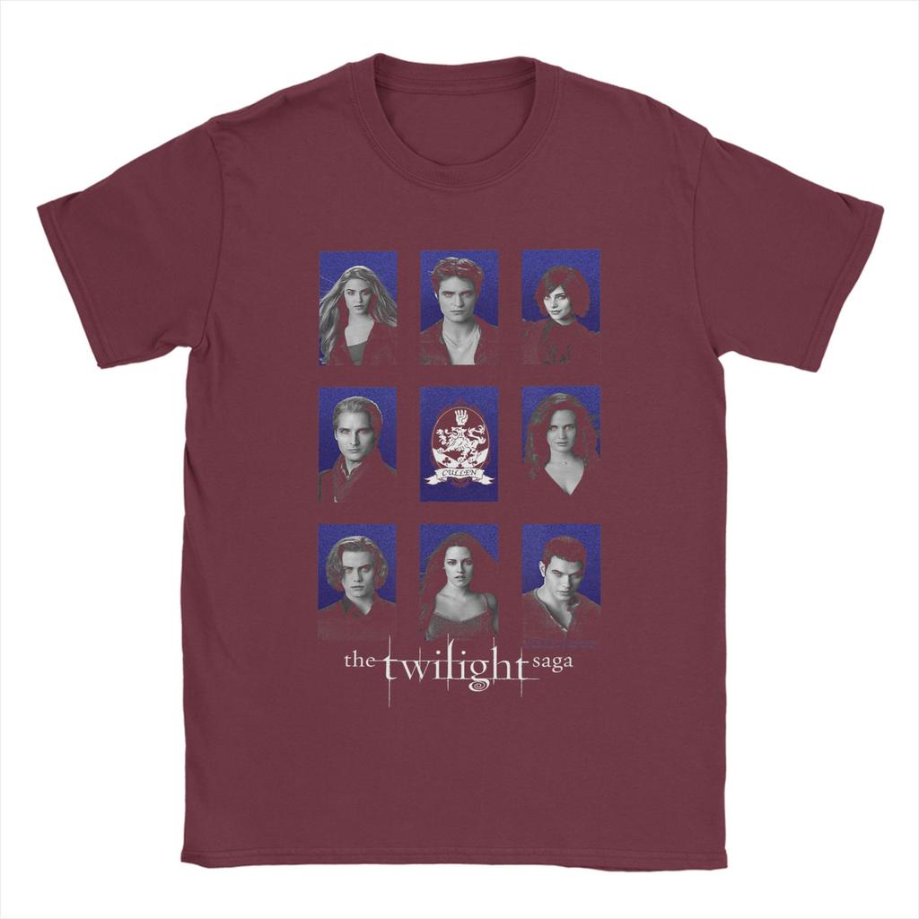 Twilight Cullen Family Portraits Movie T Shirt Leisure TShirts Short Sleeve Tshirt Summer Pure Cotton Oversized Top Tees