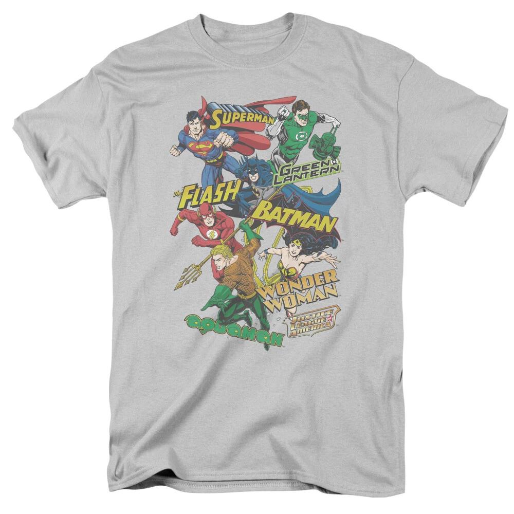 Justice League Of America  Justice Collage  T-Shirt S