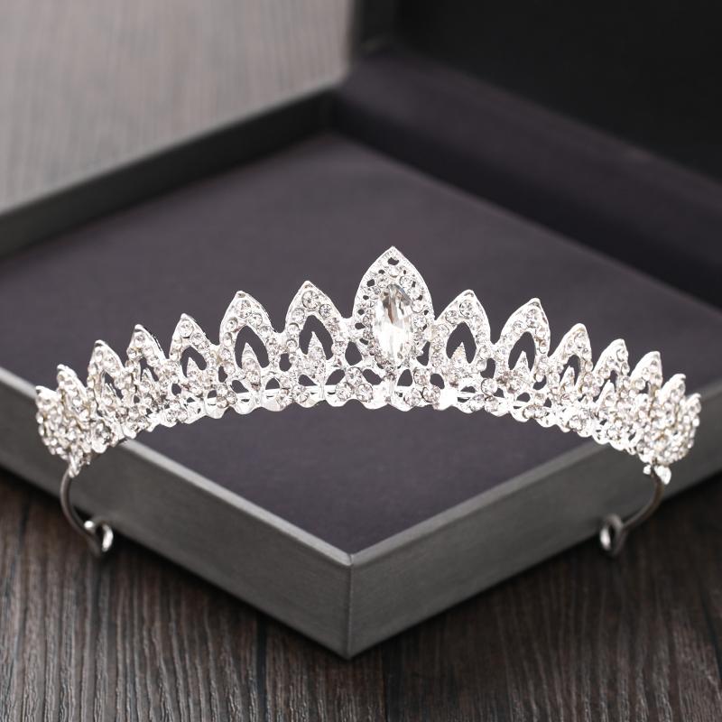

Модные разнообразные свадебные диадемы со стразами, короны, серебряные цветные хрустальные свадебные короны, головные уборы в стиле барокко для женщин, украшения для волос, диадема