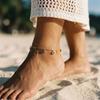 Colorful Cubic Zirconia Anklet Bracelet for Women,Waterproof Stainless Steel Chain Crystal Pendant Trendy Foot Anklet Jewelry