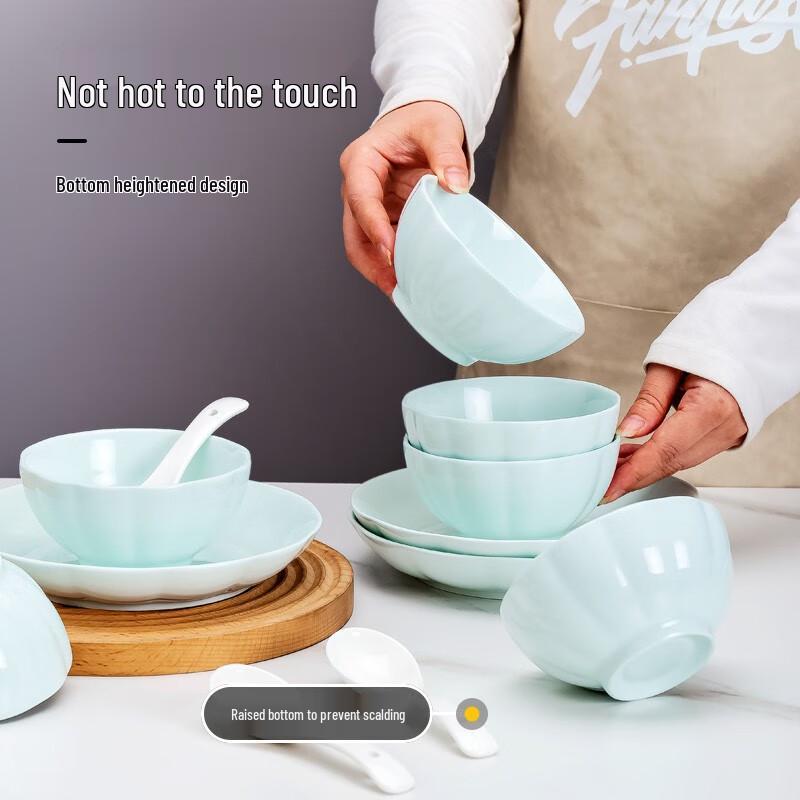 Hao Ya Jingdezhen Ceramic Dinnerware Set