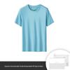 60-Pack Double-Sided Modal Unisex Short-Sleeve T-Shirt - Solid Color Thin Base Layer for Spring/Summer