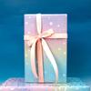 Happy Birthday Gift Wrapping Paper Colorful Iridescent Holographic Paper  Valentine's Day