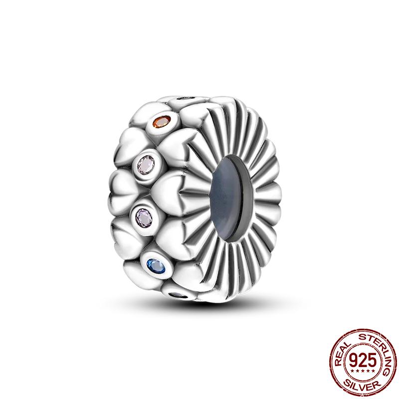 Copper Couple Lovers Sisters The Swing Pendant Charms Fit Original Bracelet Diy Bead Women Jewelry Gift