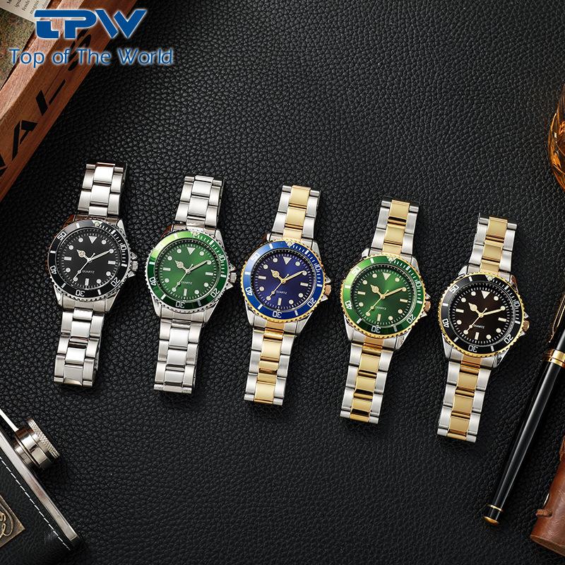 Watch Luminous Waterproof Green Water Ghost Watch Men's Calendar Quartz Watch Men's Watch