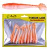 T-Tail Spiral Soft Bait Worm Set - Artificial Fishing Lure