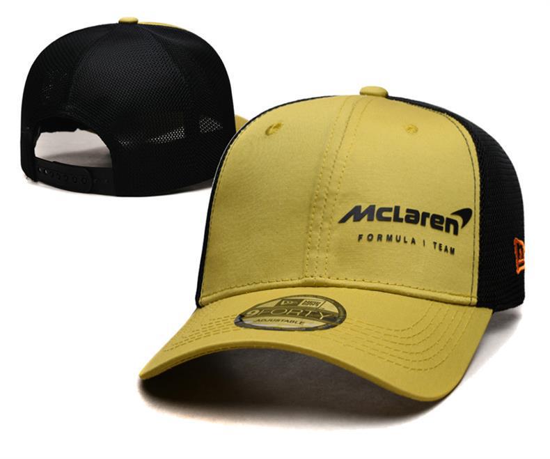 Závodní kšiltovka týmu McLaren F1 - Zakřivený kšilt s logem vozu